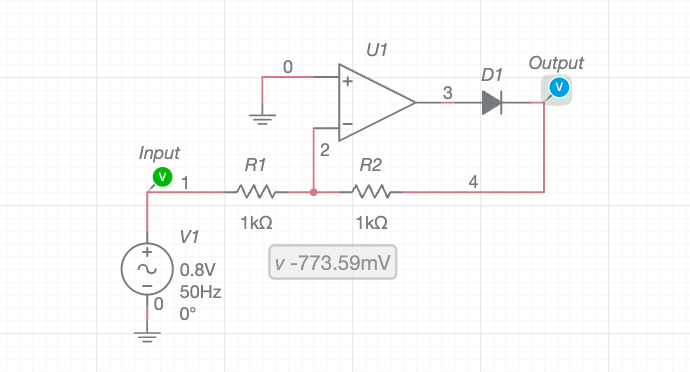 LM358 settings