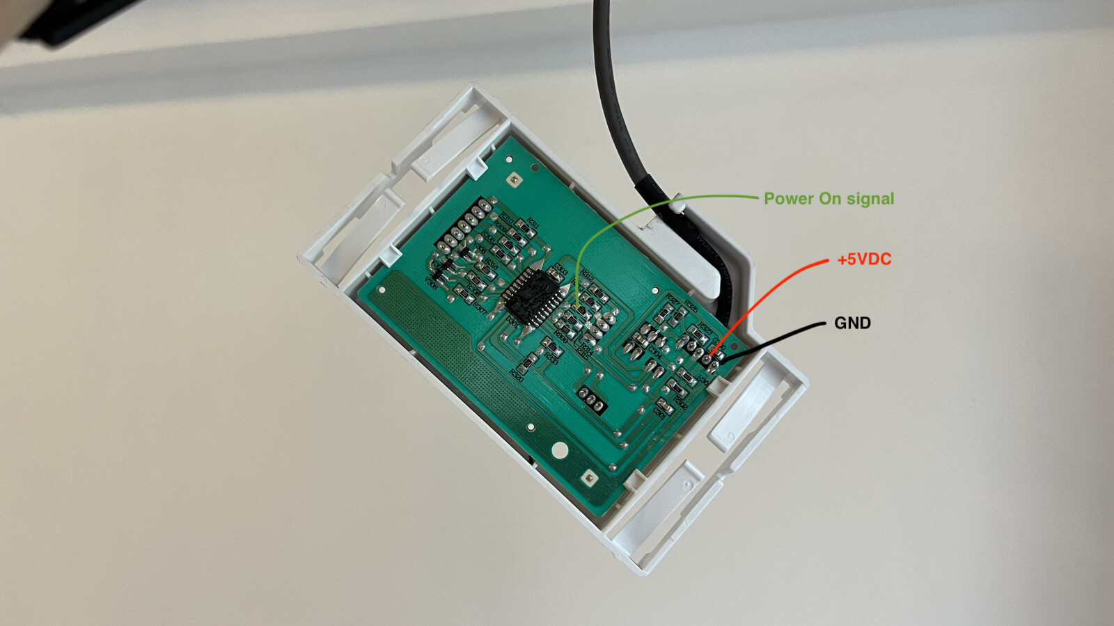 AC Unit display board connections