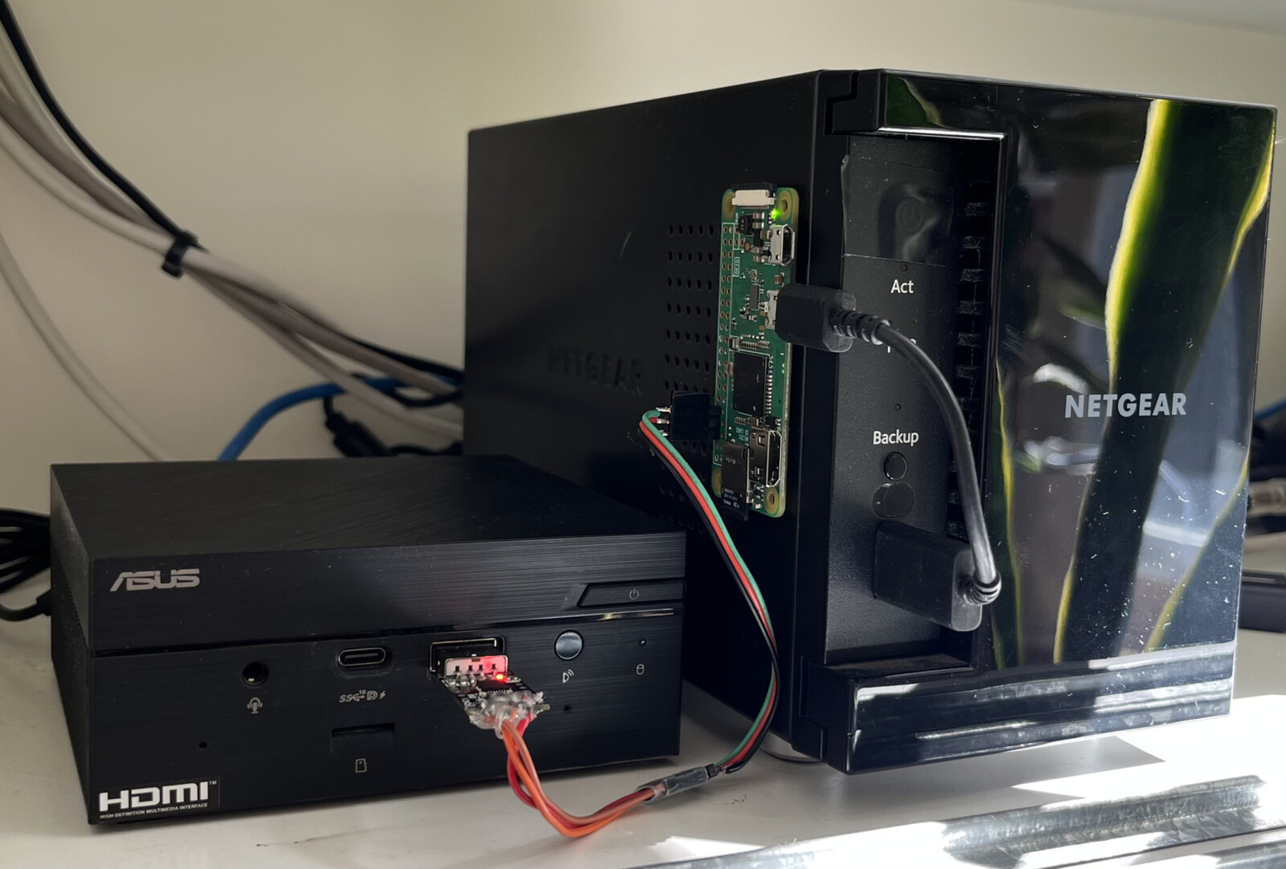 Netgear ReadyNAS and the Raspberry PI Zero