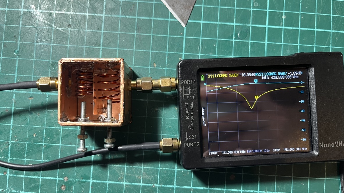 Cavity filter v2